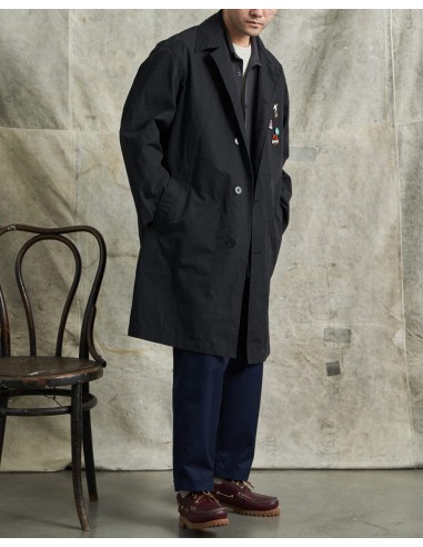 Oversized Balmacaan Overcoat Dans la société mordern