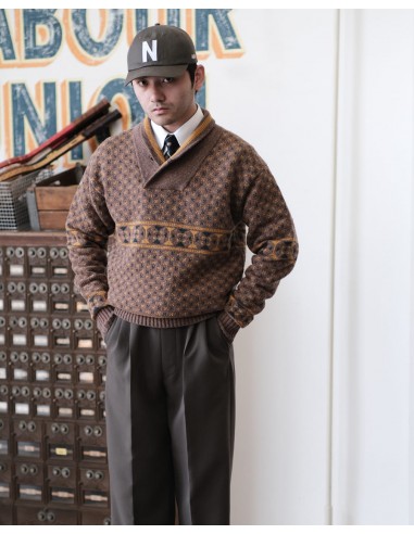 Shawl Collar Jumper Camel votre