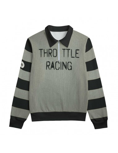 sweat imprimé homme - Throttle racing de la marque