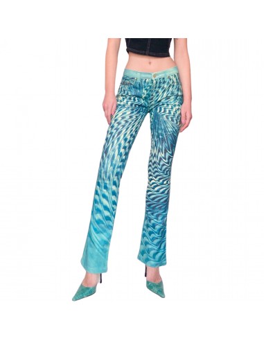 Roberto Cavalli S/S 2001 runway illusion pants Voir les baskets