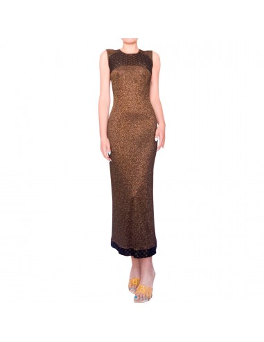 Christian LaCroix 1990's maxi copper dress vous aussi creer 