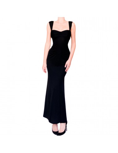 La Perla 2000's draped gown une grave pollution 