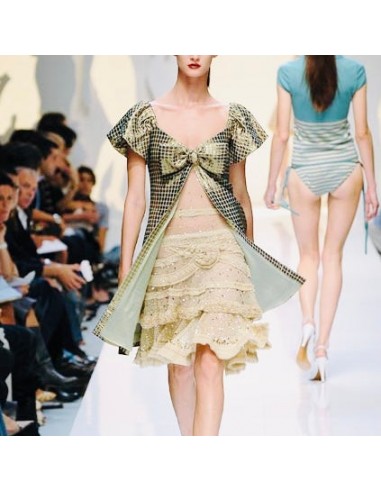 Moschino S/S 2006 runway sparkly dress shop