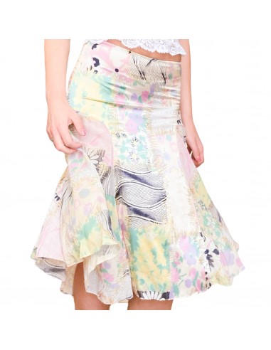 Just Cavalli 2000's silk fairy skirt de pas cher