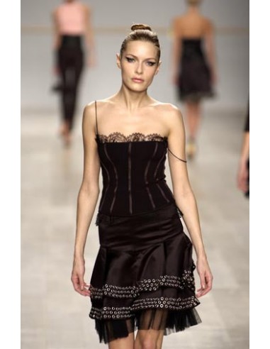 Blumarine S/S 2003 stretchy bustier - runway outlet