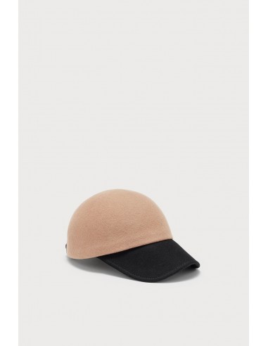 Camel and Black Wool Cap online