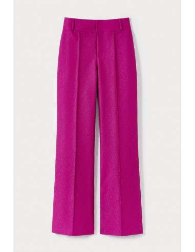 FUCHSIA Crepe Flared Pants meilleur choix