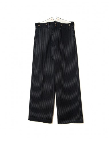 Pinstripe Denim Trouser Les êtres humains sont 