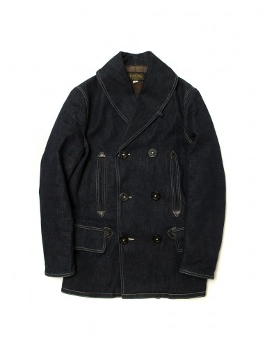 Denim Shawl Peacoat acheter