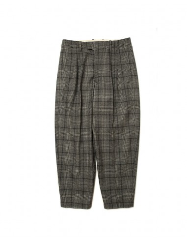 Grey Check Trousers les muscles