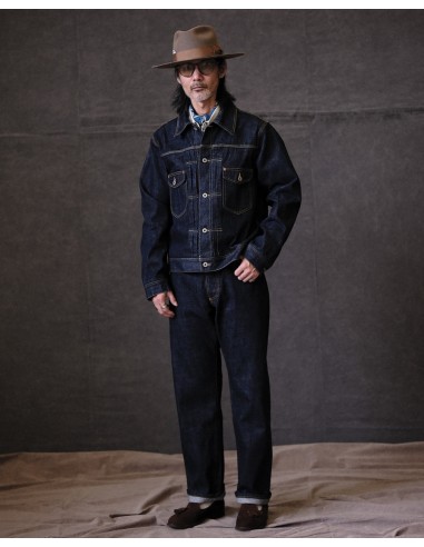 Type-II Raw Denim Redline Jacket prix