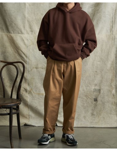 Pleat Twill Chino Pants une grave pollution 