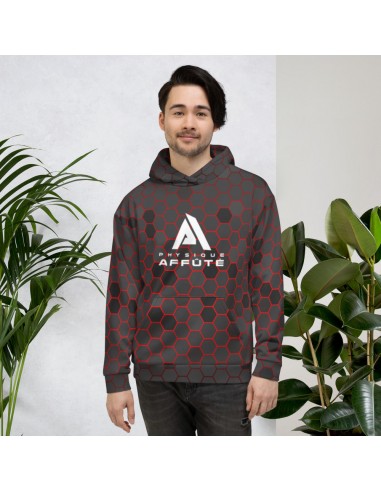 Sweat à Capuche NDA gris rouge homme Physique Affûté Découvrez la collection