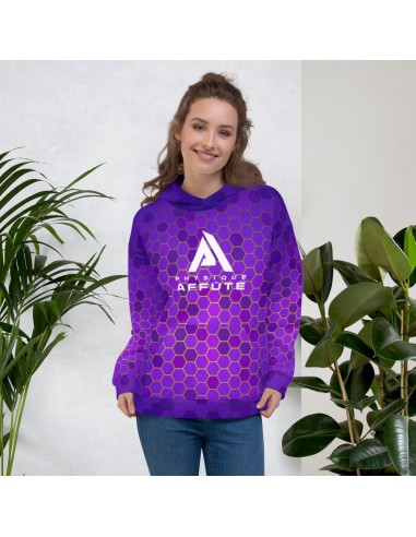 Sweat à Capuche Physique Affûté femme NDA Violet ou a consommer sur place