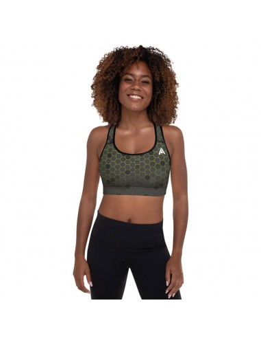 Brassière de Sport femme NDA noir vert en stock